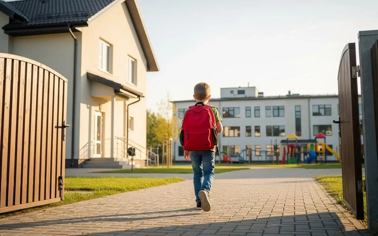 casas cerca de buenos colegios